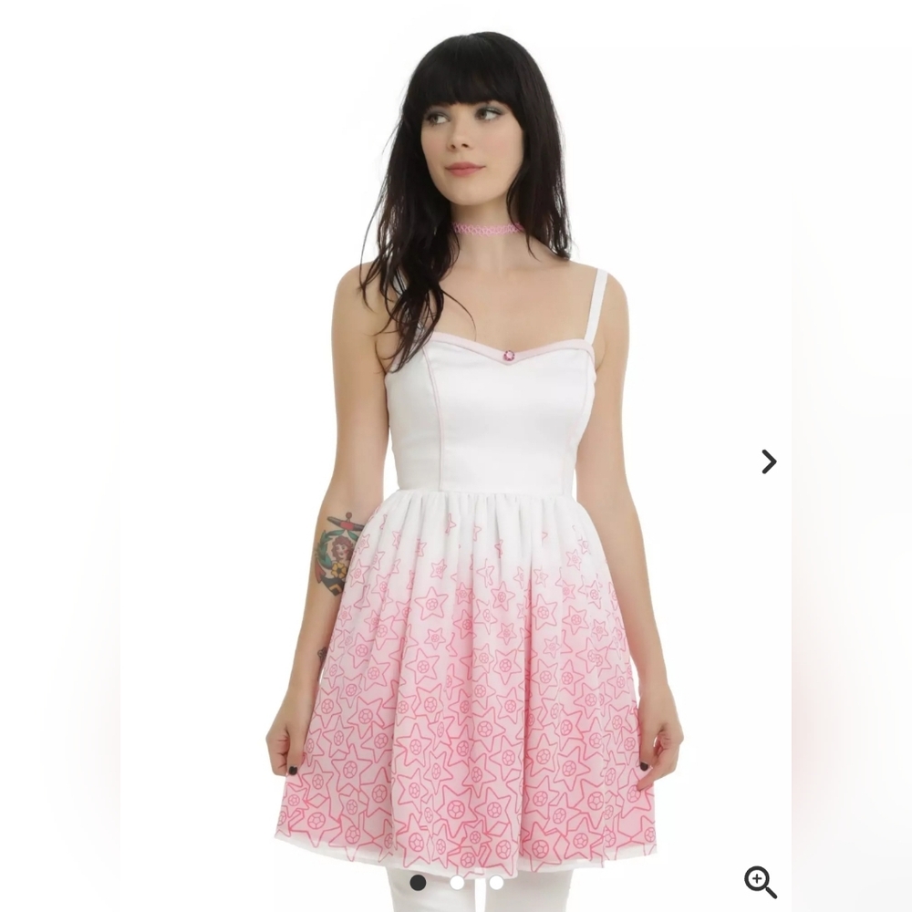 Cartoon Network Steven Universe Rose Quartz Dress, Size M